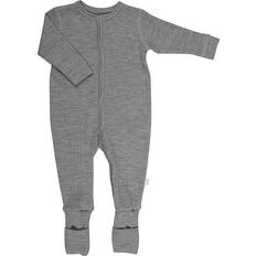 2 in 1 Wool Rib Jumpsuit - Grey 