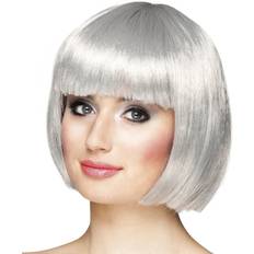 Kort parykk Boland Cabaret Straight Bob Wig Silver Grey