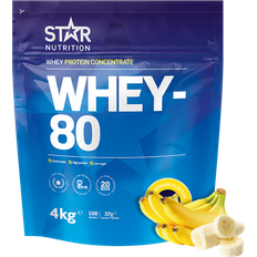 Whey 80 4kg Star Nutrition Whey-80 Banana 4kg