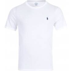 Polo Ralph Lauren Uomo Magliette Polo Ralph Lauren Custom Slim Fit Cotton T-shirt - White