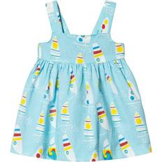 Frugi Jess Party Dress - Bright Sky Ride The Waves