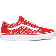 Vans Logo Repeat Old Skool - Racing Red/True White