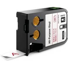 DYMO XTL All-Purpose Vinyl Red on White