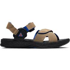 Textile - Unisex Sandals Nike ACG Air Deschutz - Khaki/Circuit Orange-Hyper Royal