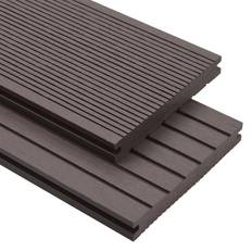 140.0 mm Terrassebrædder vidaXL WPC 275681 20x140 Patio Boards