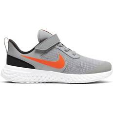 Nike Revolution 5 PSV - Light Solar Flare Heather/Black/White/Total Orange