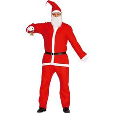 Unisex Abiti eleganti Fiestas Guirca Costume da Babbo Natale Eco per adulto