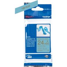 Bürobedarf Brother P-Touch Ribbon Tape Gold on Light Blue