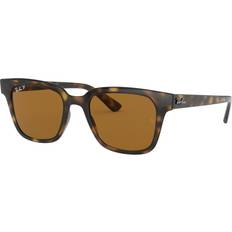 Gepolariseerd - Man Zonnebrillen Ray-Ban 4323 Sunglasses - Polar Brown