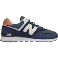 New Balance 574 M - Natural Indigo with Faded Mahogany