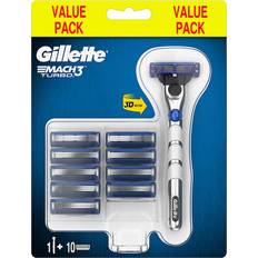 Razors Gillette Mach3 Turbo + 10 Razor Blades