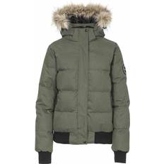 Trespass Kendrick Women's DLX Hooded Down Jacket - Moss