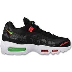 Nike Air Max 95 M - Black/White/Green Strike/Flash Crimson