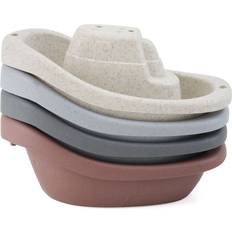 Magni Badkarsleksaker Magni Wheat Straw Bath Boat Cups 4pcs