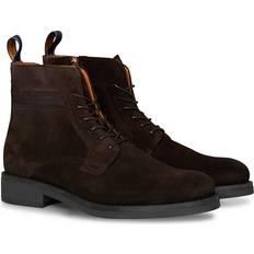 Gant Bottines en Dentelle Gant Brookly Mid Lace Boot - Dark Brown, Male