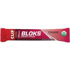 Clif Bar Bars Clif Bar Bloks Energy Chews Strawberry 60g 1 stk