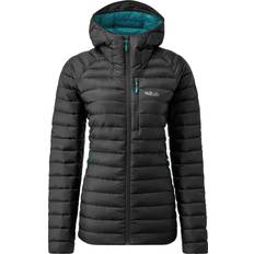 Rab Women Outerwear Rab Women's Microlight Alpine Long Jacket - Black