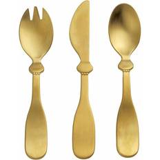 Guld Børnebestik Elodie Details Children's Cutlery Set Gold