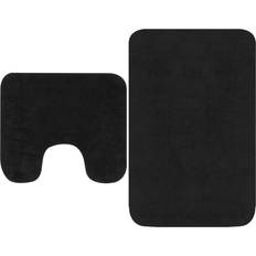 Bademåttesæt vidaXL 133229 2-pack Grå 63x93cm