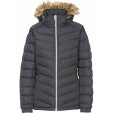 Trespass Nadina Women's Padded Hooded Casual Jacket - Black