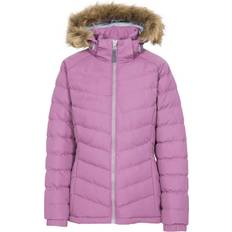 Trespass Nadina Women's Padded Hooded Casual Jacket - Mauve