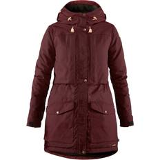 Fjällräven Singi Wool Padded Parka W - Dark Garnet