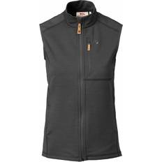 Fleece vest w Fjällräven Keb Fleece Vest W - Dark Gray/Black