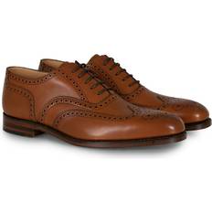 39 - Herre Lave sko Loake Buckingham Brogue M - Brown Burnished Calf