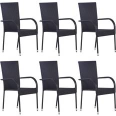 Garden & Outdoor Furniture vidaXL 310087 6-pack Garden Dining Chair