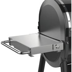 Tavolini da Esterno per Barbecue Weber Tavolo Laterale Ripiegabile In Acciaio Inossidabile Per Barbecue Smokefire 7001