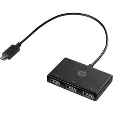 Hp usb c hub HP USB C-3xUSB A 3.0 M-F Adapter