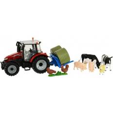 Massey Ferguson 5612 Tractor Playset