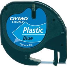 Letratag Dymo LetraTag Black on Blue