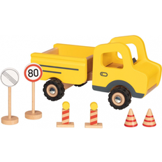 Goki Véhicules Commerciaux Goki Construction site Vehicle with Traffic Signs 55894