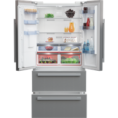 Beko Freestanding Fridge Freezers - French Door Beko GNE360520DX Stainless Steel