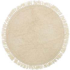 Beige Tekstiler Bloomingville Rug Nature Ø110