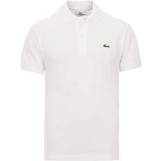 Lacoste polo slim Lacoste Petit Piqué Slim Fit Polo Shirt - White