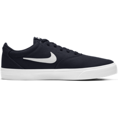 Netzgewebe - Unisex Laufschuhe Nike SB Charge Canvas - Obsidian/White