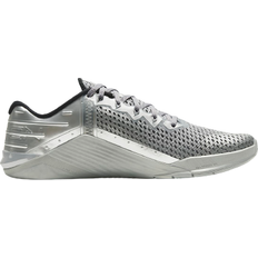 Silver - Women Gym & Training Shoes Nike Metcon 6 Premium - Metallic Silver/Metallic Silver/Black/Metallic Silver