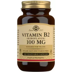 Solgar Vitamin B2 (Riboflavin) 100mg