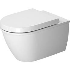 Duravit Darling New Wand WC, Tiefspüler, 540mm, Spülrandlos (rimless) mit verdeckter Befestigung (Durafix)