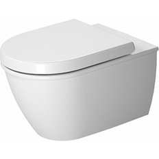 Duravit Darling New Wand WC, Tiefspüler, 540mm, Spülrandlos (rimless) mit verdeckter Befestigung (Durafix)