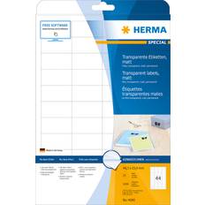 Herma Transparent Film Labels A4