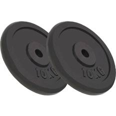 30 mm Gewichtsscheiben vidaXL Weight Plate 30mm 2x10kg