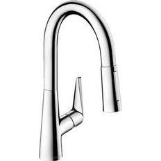 Copper Pipe Kitchen Taps Hansgrohe Talis (72815000) Chrome