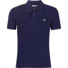 Lacoste Homme Polos Lacoste Polo L.12.12 Slim Fit Petit Piqué Taille - Bleu Nuit