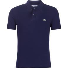 Petit Piqué Slim Fit Polo Shirt - Navy Blue
