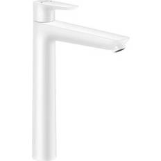 Tuyau en cuivre Robinets de lavabo Hansgrohe Talis (71717700) Blanc Mat