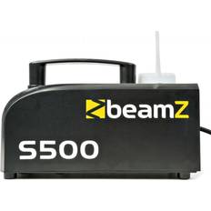 BeamZ S500-P Machine à Fumée Finition Plastique 500 Watts Liquide Inclus