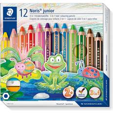 Matite Colorate Staedtler Noris junior 140 3 in 1 kids' Colouring Pencil 12-pack